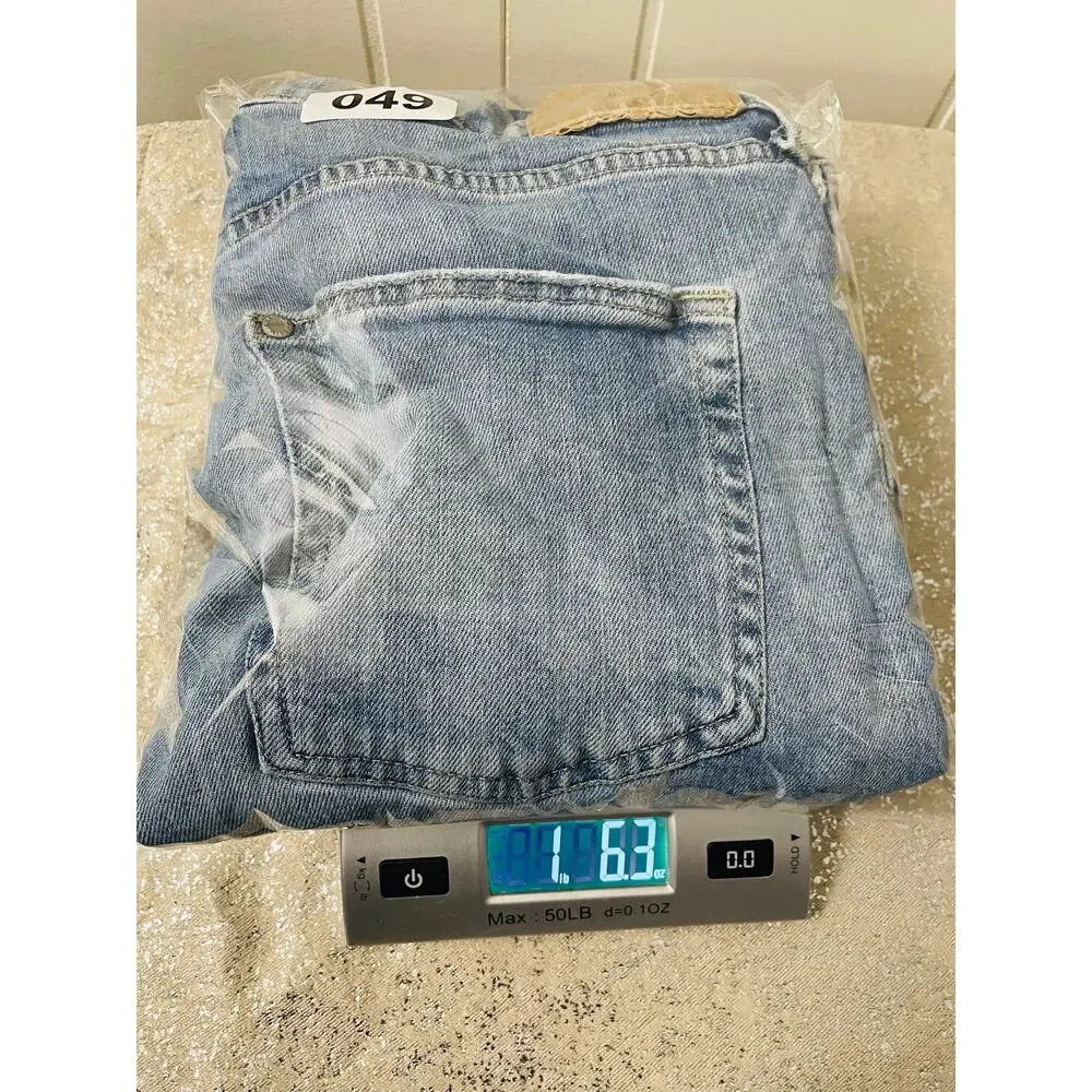 &DENIM Distressed Light Wash Woman Skinny‎ Jeans Size 36
